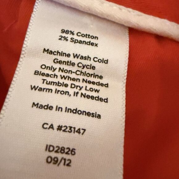 Talbots Scarlet Red Bootcut Slacks Women’s Work Office Professional Pants 16P - Picture 10 of 12